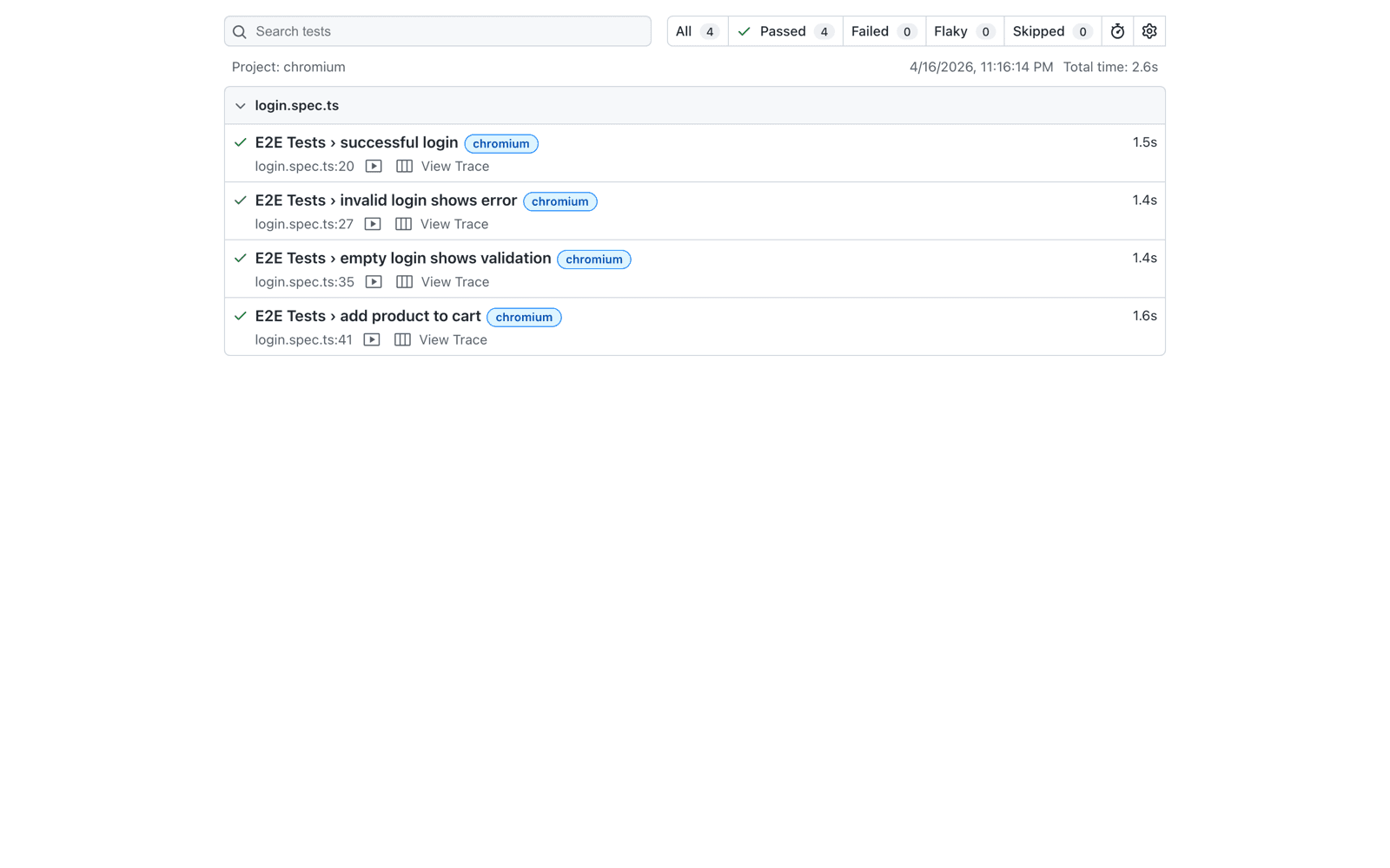 Playwright Automation Suite — project by Charles Heller